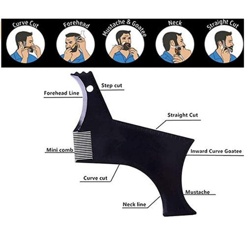 Beard Fade Styling Comb